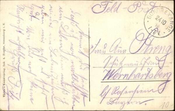Avricourt Sarrebourg Deutsch-Französische Grenze – Bild 2