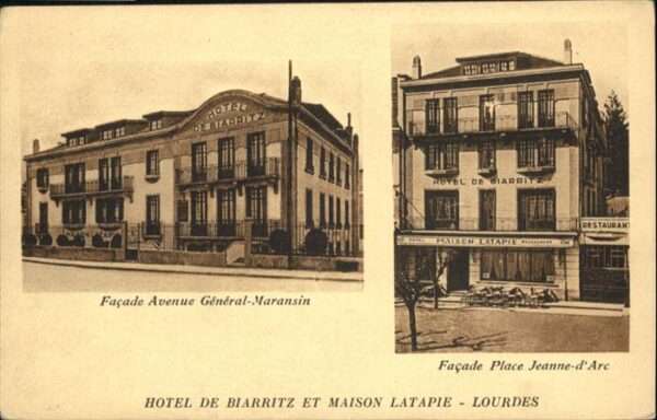 Lourdes Hautes Pyrenees Hotel de Biarritz
Maison Latapie
