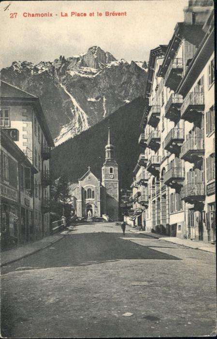 Chamonix Place et Brevent