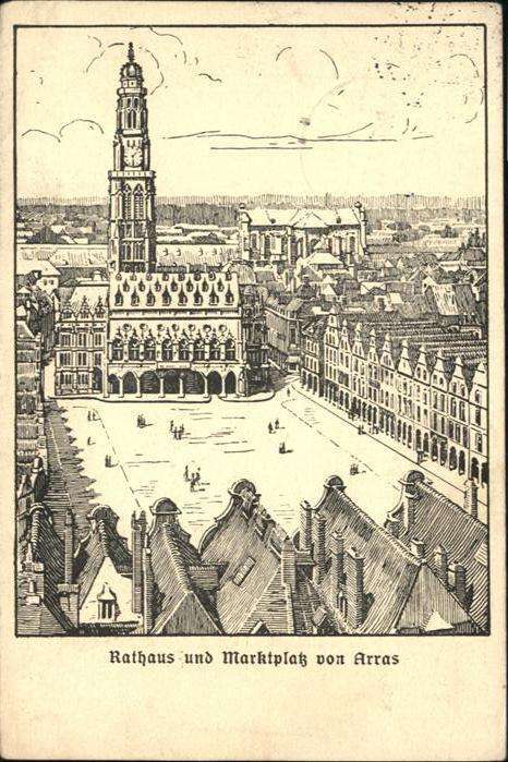Arras Pas-de-Calais Rathaus
Marktplatz