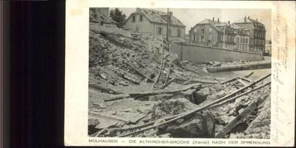 Mulhouse Muehlhausen Altkircher Brücke