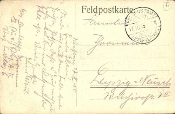 Rethel Ardennes Zerschossene Mühle 1914/15 – Bild 2
