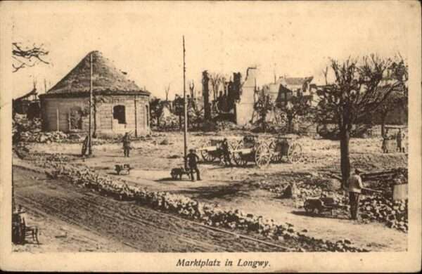 Longwy Lothringen Marktplatz