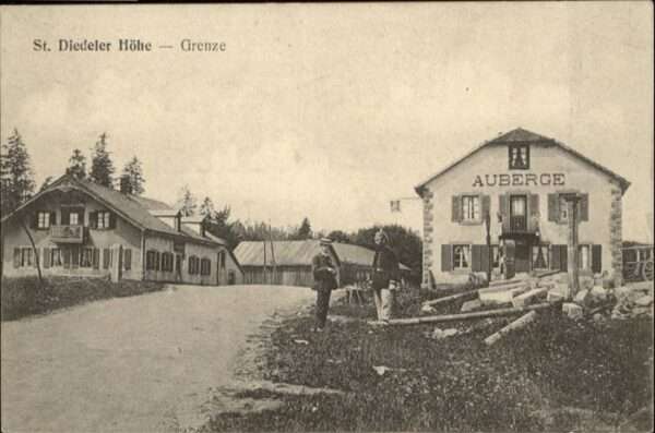 St Diedeler Hoehe Grenze Gasthaus Auberge Vogesen