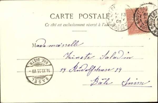 Bruyeres Vosges Baraquements d`Infanterie – Bild 2