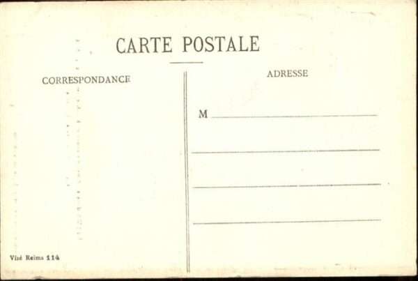 Reims Champagne Ardenne Rue de Cadran St.-Pierre 1914-16 – Bild 2
