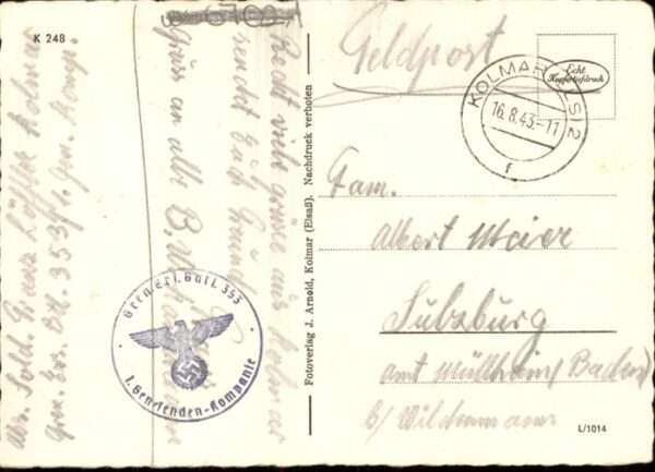 Colmar Haut Rhin Elsass Münstertal
Sulzen – Bild 2