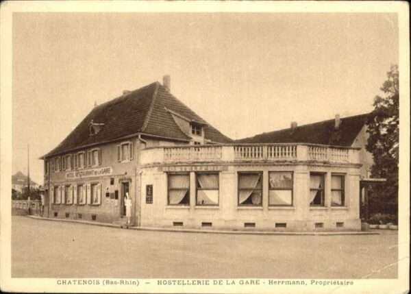 Chatenois Selestat-Erstein Hostellerie de la Gare