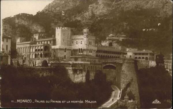 Monaco palais du Prince
Montee Major