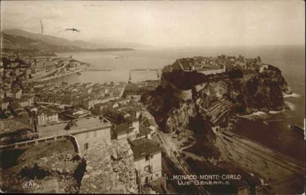 Monte-Carlo Monaco
Vue generale