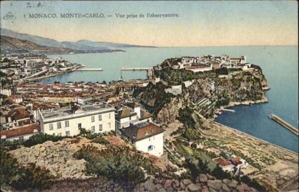 Monaco Vue prise de L_Observatoire