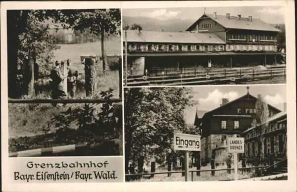 Eisenstein Zelezna Ruda Grenzbahnhof