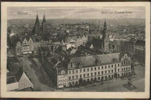 Breslau Niederschlesien Elisabeth-Turm