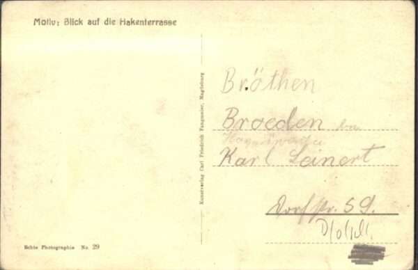 Stettin Szczecin Pommern Hakenterrasse – Bild 2