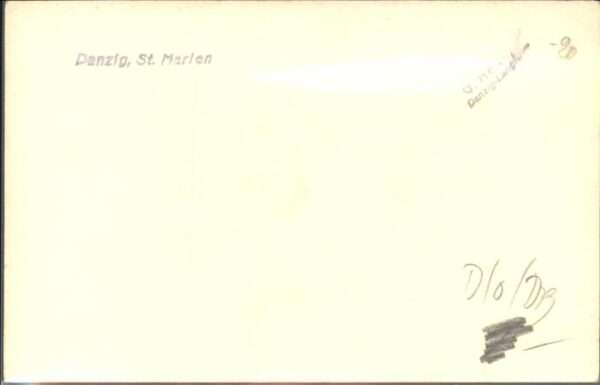Danzig Westpreussen St. Marien – Bild 2