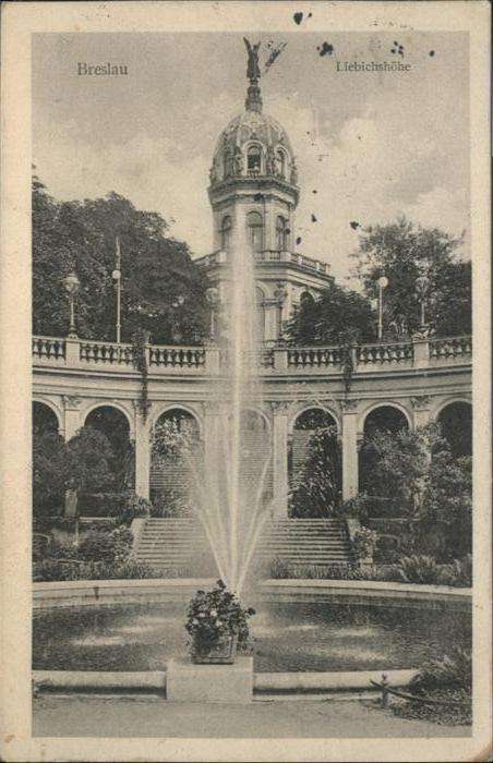 Breslau Niederschlesien Liebichshöhe