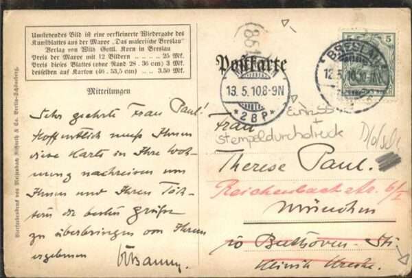 Breslau Niederschlesien Dominsel – Bild 2