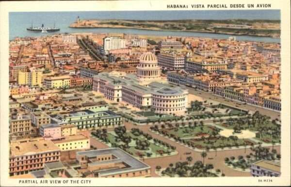 Habana Havana Partial Air view of the City