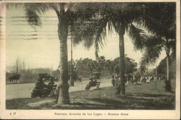 Buenos Aires Palermo Avenida Los Lagos Pferd