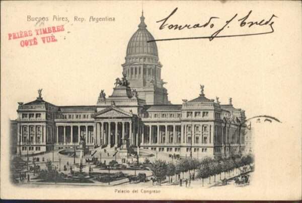 Buenos Aires Palaco Congreso Kutsche