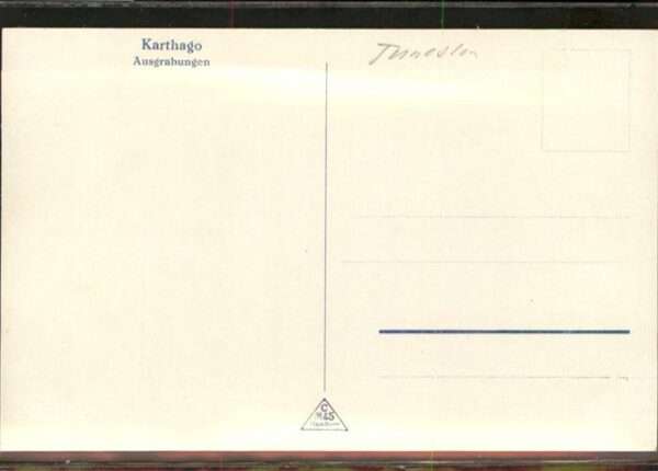Karthago Carthage Ausgrabungen – Bild 2
