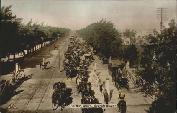 Buenos Aires Avenida Alvear Kutsche