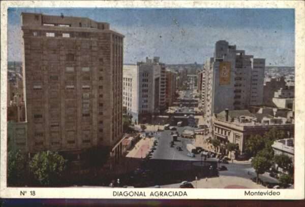 Montevideo Uruguay Diagonal Agraciada