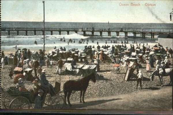 Durban South Africa Ocean Beach Kutsche