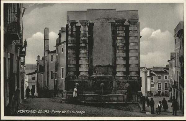 Elvas Portugal Fonte S Lourenco