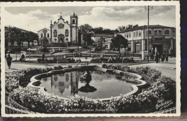 Viseu Jardim Tomaz Ribeiro Brunnen