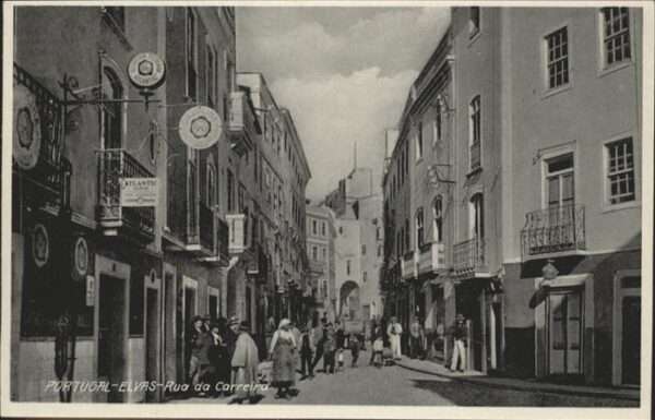 Elvas Portugal Rua da Carreira