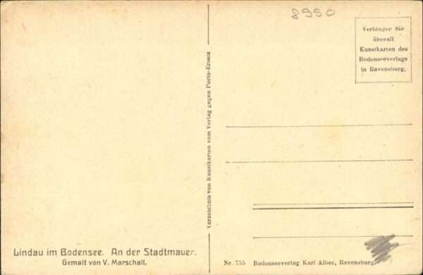 Marschall Vinzenz Stadtmauer V. Marschall Künstler – Bild 2