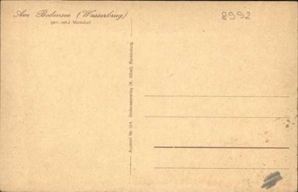 Marschall Vinzenz Künstler V. Marschall – Bild 2