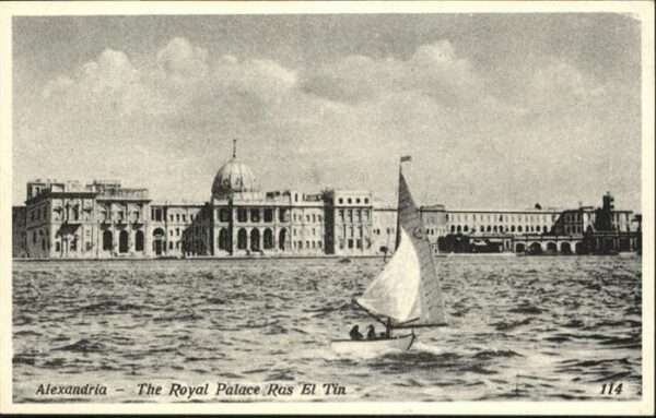 Alexandria Alexandrie Aegypten Royal Palace Ras El Tin Schiff
