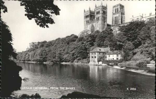 Durham UK Cathedral from the Banks