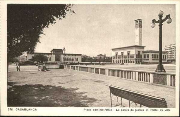 Casablanca Place administrative Palais de Justice