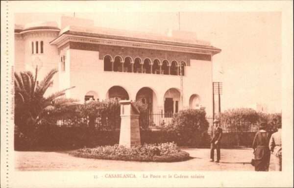 Casablanca Poste Cadran solaire