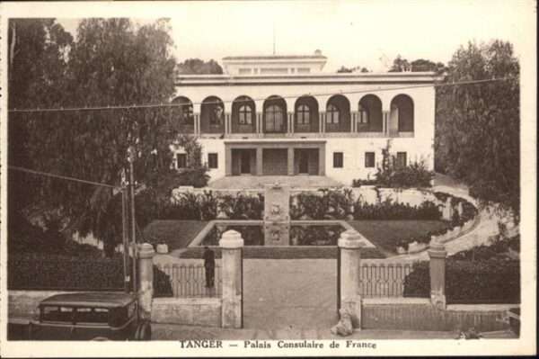 Tanger Tangier Tangiers Palais Consulaire France