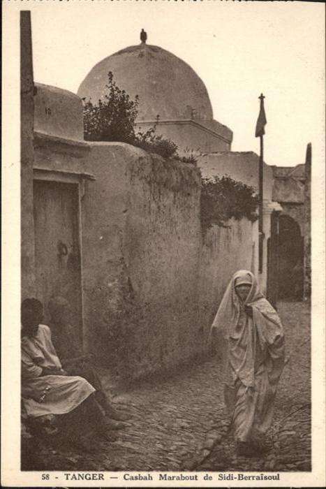 Tanger Tangier Tangiers Casbah Marabout Sidi Berraisoul
