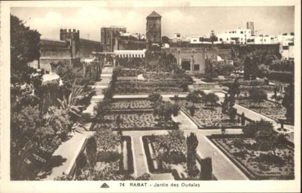 Rabat Marokko Jardin Oudaias