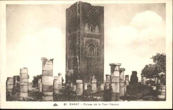 Rabat Marokko Ruines Tour Hassan