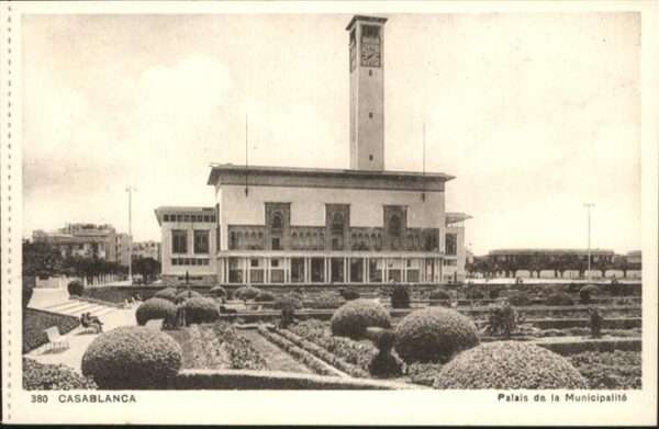 Casablanca Palais Municipalite