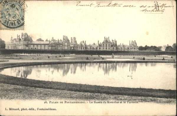 Fontainebleau Bassin Romulus Parterre