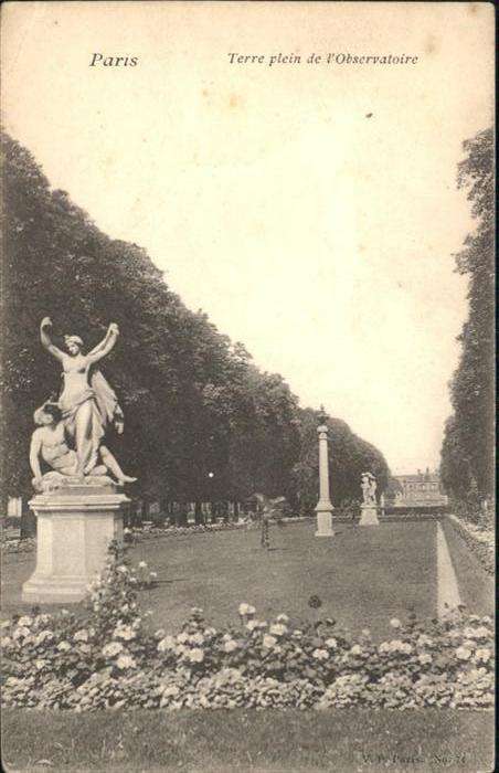 Paris Terre plein Observatoire
