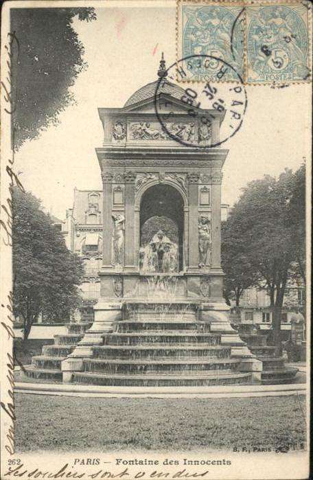 Paris Fontaine Innocents