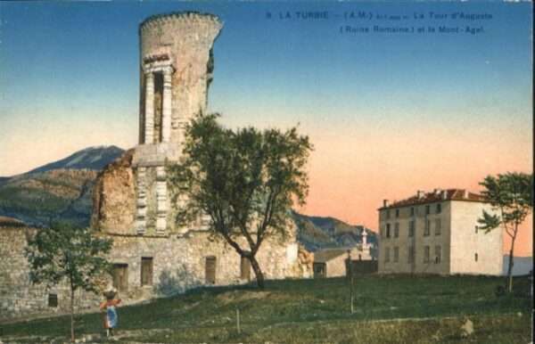 La Turbie Ruine Romaine Mont Agel