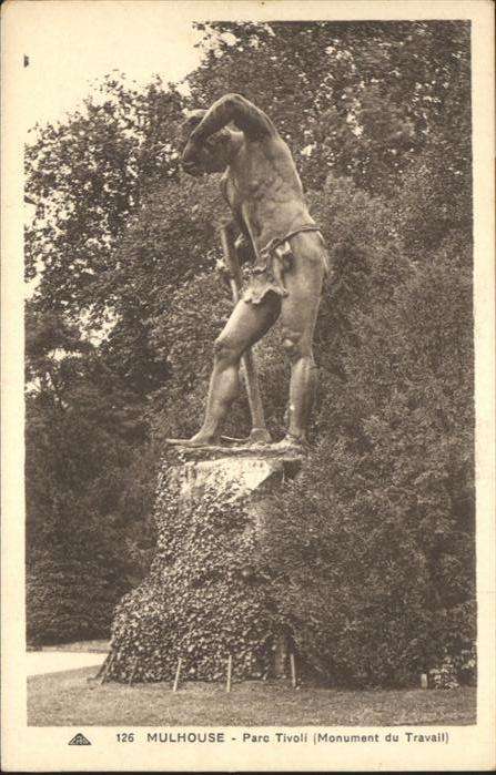 Mulhouse Muehlhausen Parc Tivoli Monument