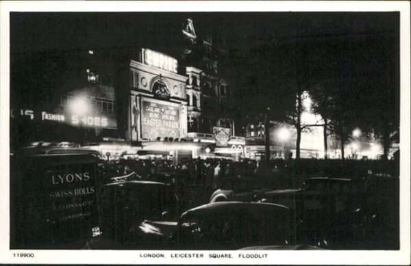 London Leicester Square Floodlit