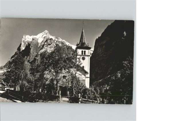Grindelwald Kirche Wetterhorn