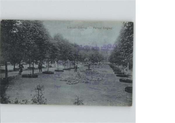 Lacul Sarat Parcul Englez